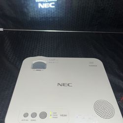 White NEC HDMI Projector 