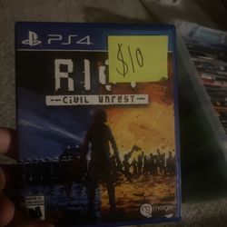 PS4 Riot Civil Unrest Sony PlayStation 4