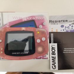 Gameboy Advance Fuchsia