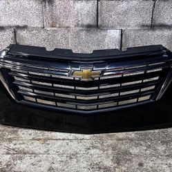 ✅ 👍 ORIGINAL CHEVROLET EQUINOX 2022 2023 2024 FRONT BUMPER BLACK + RADIATOR GRILLE ORIGINAL + EMBLEM