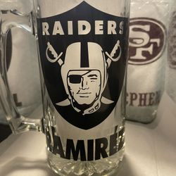 Raiders Beer Mug