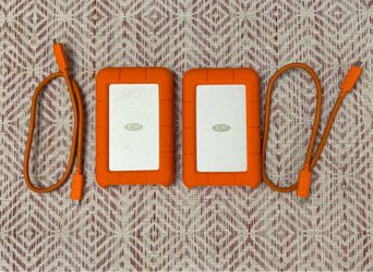 LaCie Rugged 2TB External HDD Portable Hard Drive USB 3.0 for Mac & PC