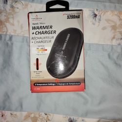 Warmer And A Charger 5200ma Rechargeable