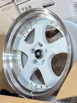 18x9.5 NEW DEEP DISH MST MT07 WHEELS/RIMS. 5X114.3