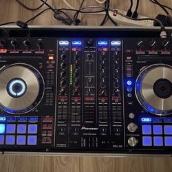 Pioneer DJ DDJ-SX 4-Channel DJ Controller Serato Support DDJSX With Hard Case
