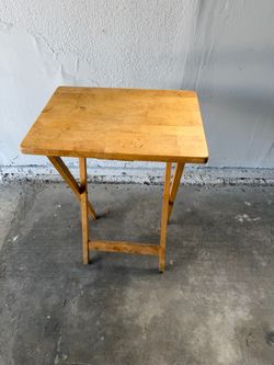 Solid Wood Folding Table