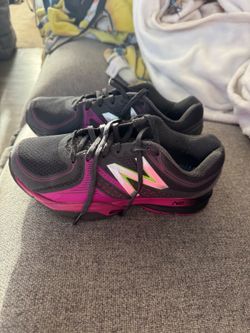 New Balance 1237 Women’s 7.5 Black Pink N2 Cross Training Athletic Shoes