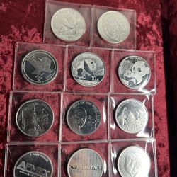1oz silver rounds