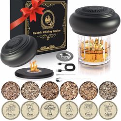 Electric Whiskey Smoker Kit | Cocktail Infuser | USB Rechargeable