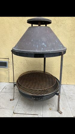 Outdoor Copper Fire Grill
