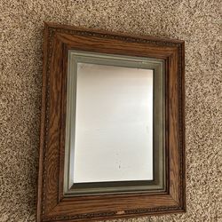 Antique Mirror. 17” X 21”