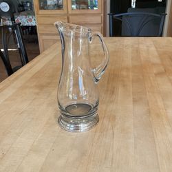Newport Pitcher With Sterling Base