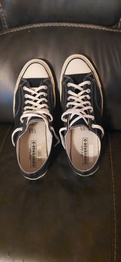 Man converse Black 11.5. Size