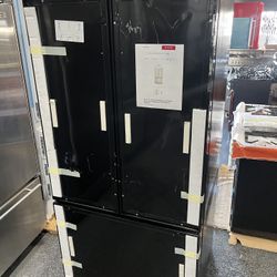KitchenAid Freestanding 36” French Door Panel Ready Refrigerator 