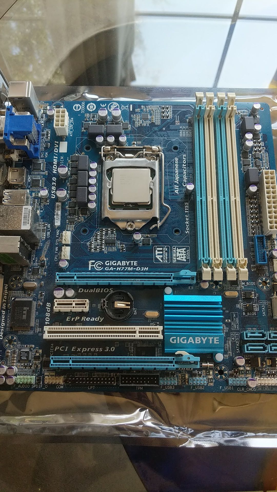 Computer Parts - Motherboard, i7 2600, DDR3 RAM, Graphic Card - Rx460