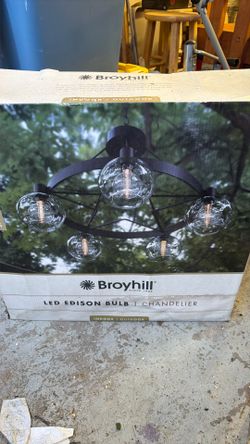 Broyhill Indoor Outdoor Chandelier Light Fixture