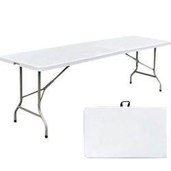 "Lifetime" Heavy Duty  8' Folding Table 