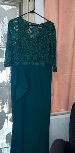 Vestido nuevo new dress 2xl plus size emerald green