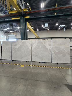 Taj Mahal Countertop Installation & Slab Fabrication
