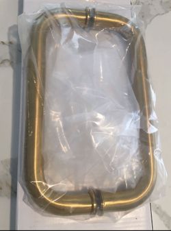 8” Brass Gold Shower Handle