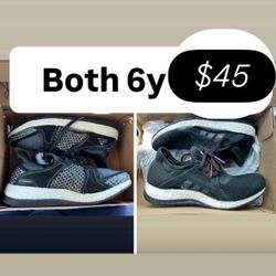 Adidas Ultraboost Size 6y Both For $45