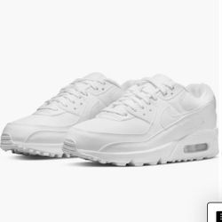 All White Airmax Size 9 Women