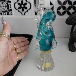 Murano glass dog animal figurine