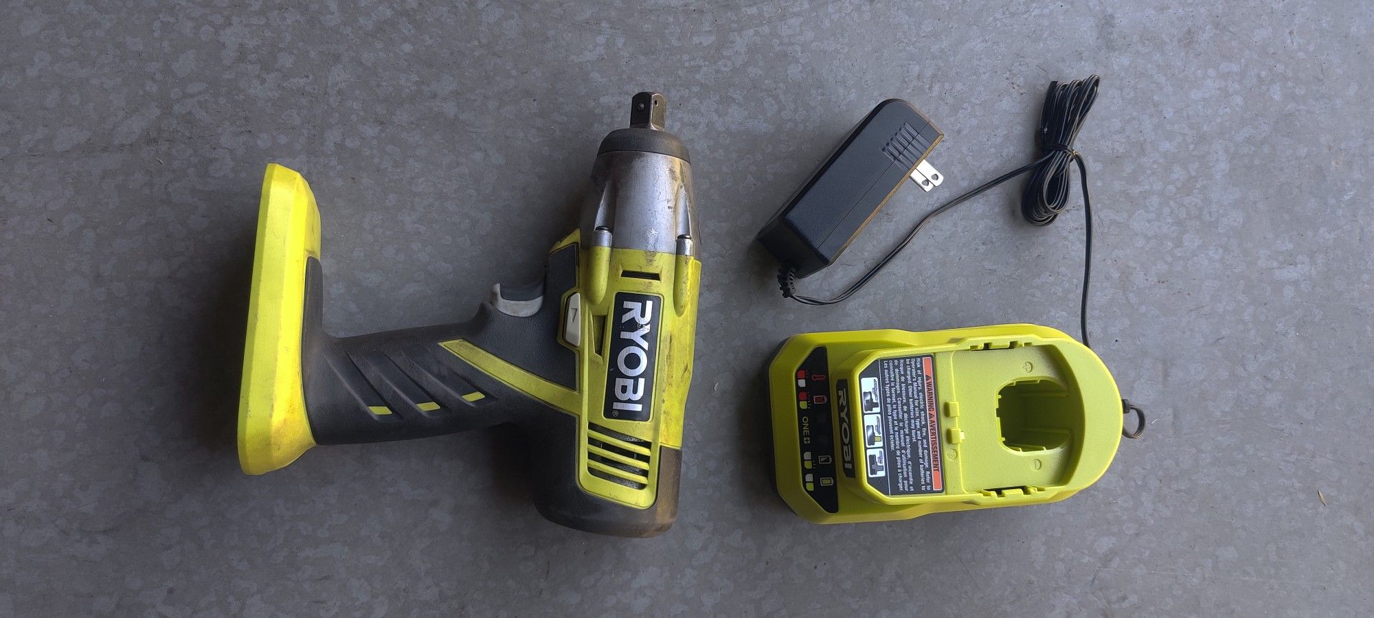 Ryobi 18 Volt 1/2" Impact Wrench w/ Charger