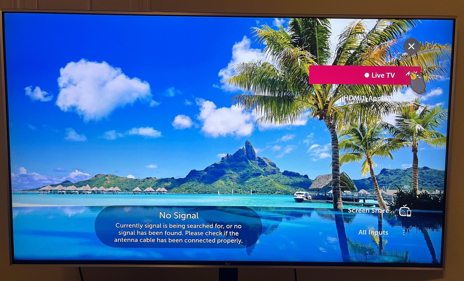 55 Inch LG TV HD With Magic Remote. Free!! Read Notes!!