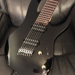 Ibanez RGMS7 Fan-fret Guitar