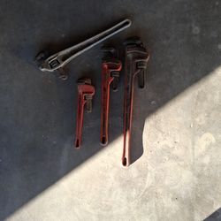 RIDGID pipe wrenches,