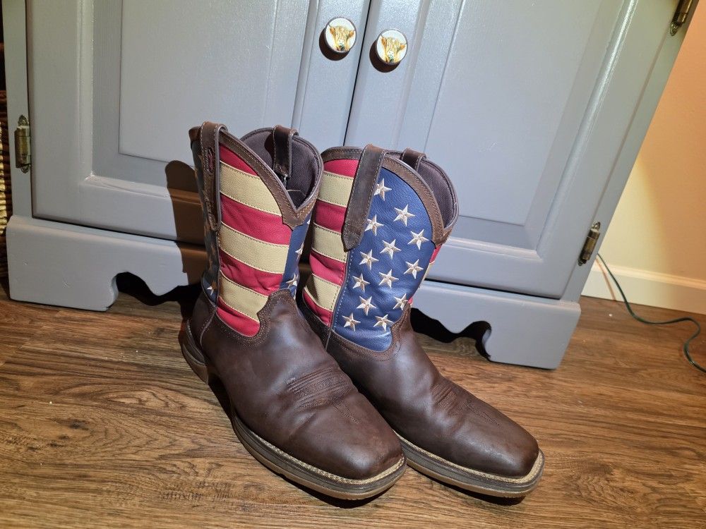 Durango Patriotic Flag Boots