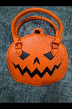Halloween Jack-O-Lantern Pumpkin Handbag