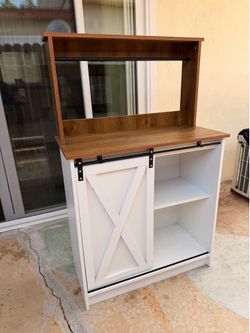 coffee cabinet/pantry