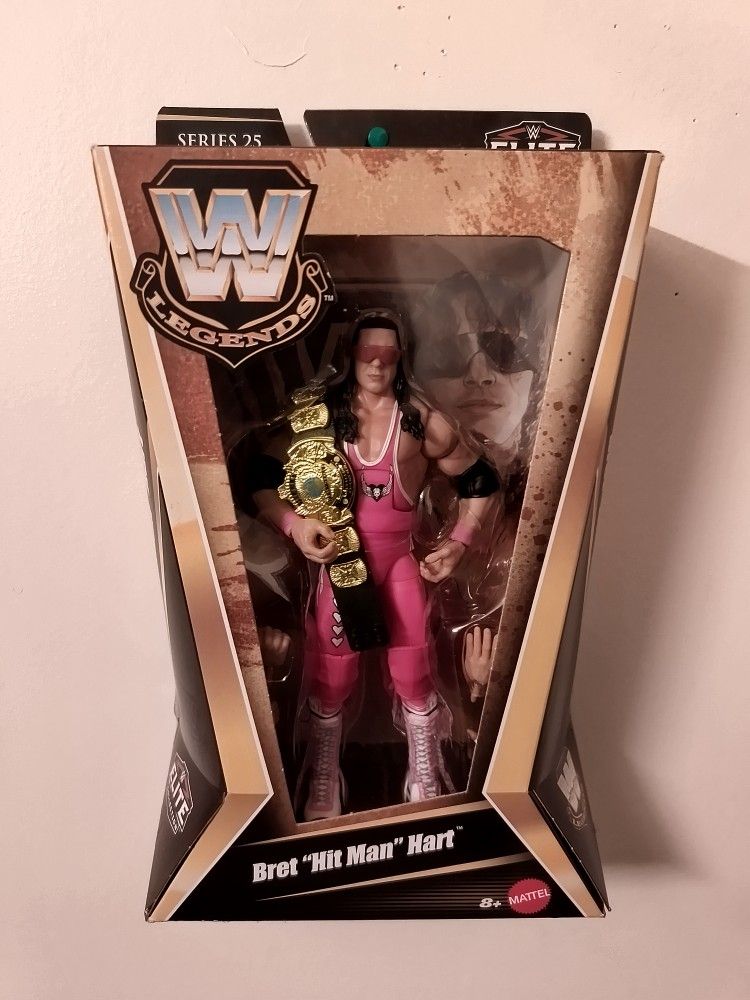 Bret Hart Series 25 Figure