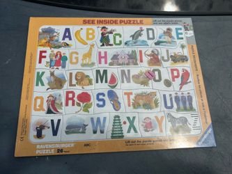 Ravensburger Puzzle 26 Pieces See Inside Puzzle