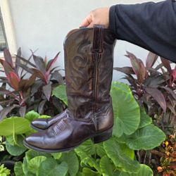 Dan Post Cherry Black Boots (9D)