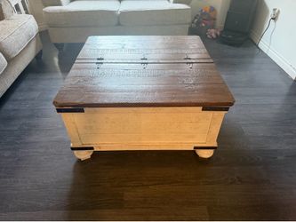 Rustic Storage Coffee Table / Storage Chest – $75 OBO