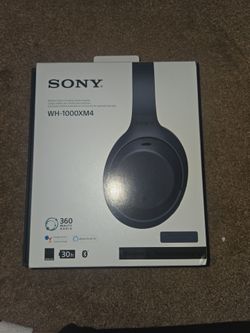 Sony wh1000xm4 over ear headphones box only