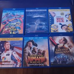6 Blu-rays 