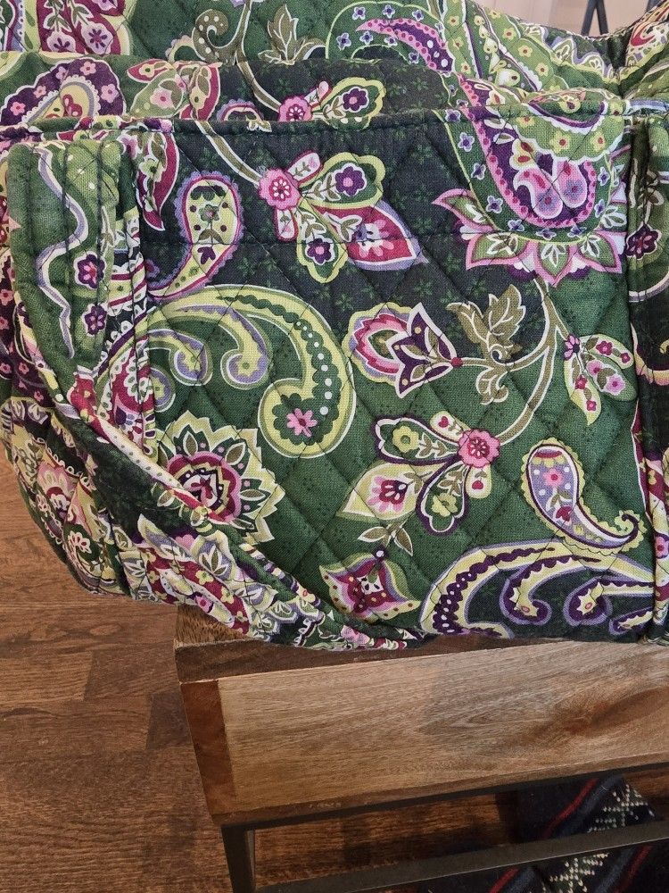 Vera Bradley Chelsea Green Garment Bag