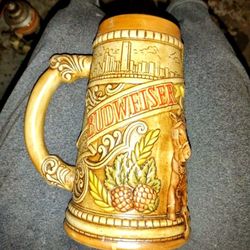BUDWEISER COLLECTIBLES/Variety Of Vintage Collectible Steins