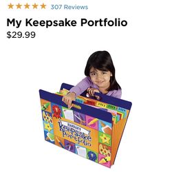 My Keepsake Portfolio from Lakeshore Learning 