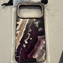 *NEW* Burga Purple Skies - Marble iPhone 17 Pro Max Case