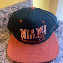 Vintage Miami Hurricane SnapBack 