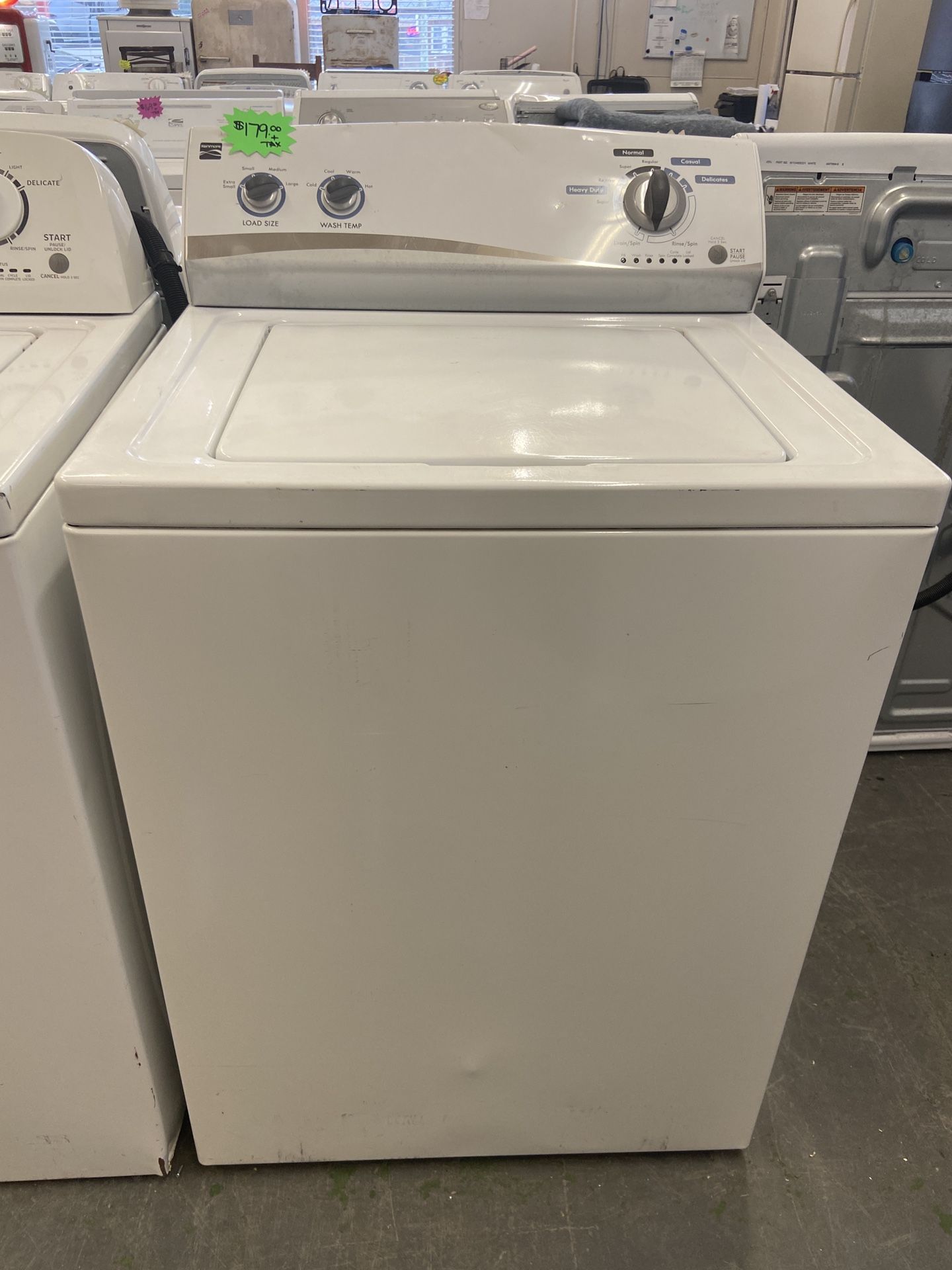 KENMORE WASHING MACHINES
