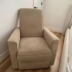Rocking Chair/recliner Beige 