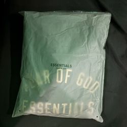 Fear of God state Essentials black tracksuit joggers