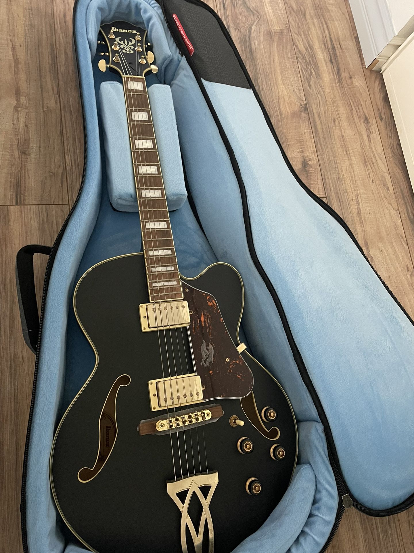 Ibanez Art core series AF75G Hollowbody Electric Guitar Flat Black
