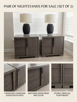 TIVOLI NIGHTSTAND SET (2 UNITS)